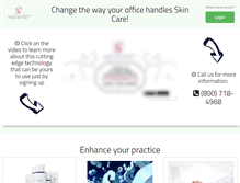 Tablet Screenshot of exponentialfaces.com